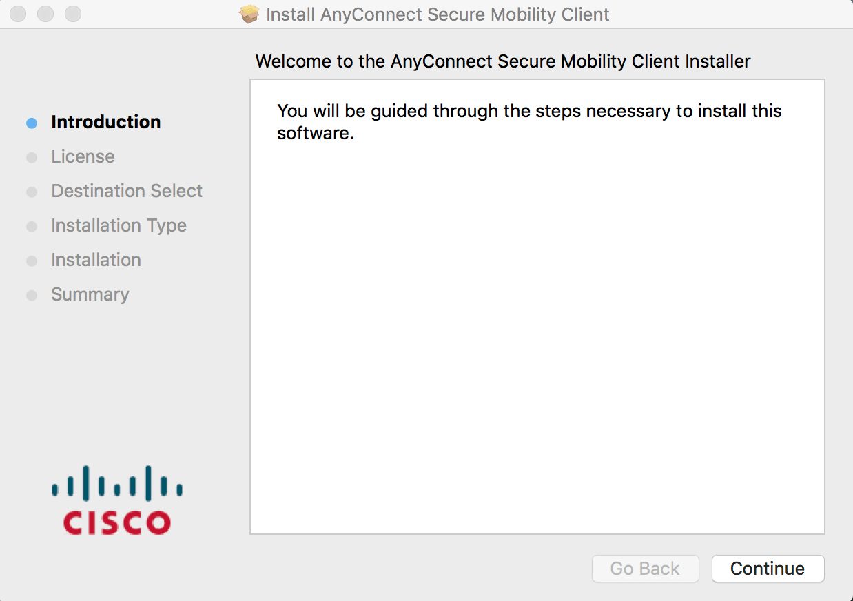 How to Setup Cisco AnyConnect Secure Mobility Client VPN in Mac OSX