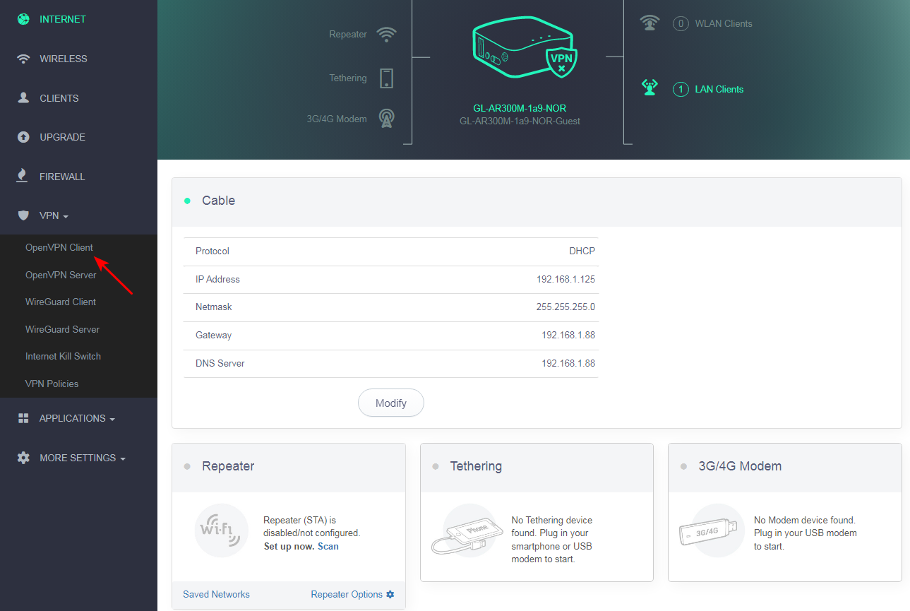 How to Set Up OpenVPN on GL.iNet Router get residential ip address