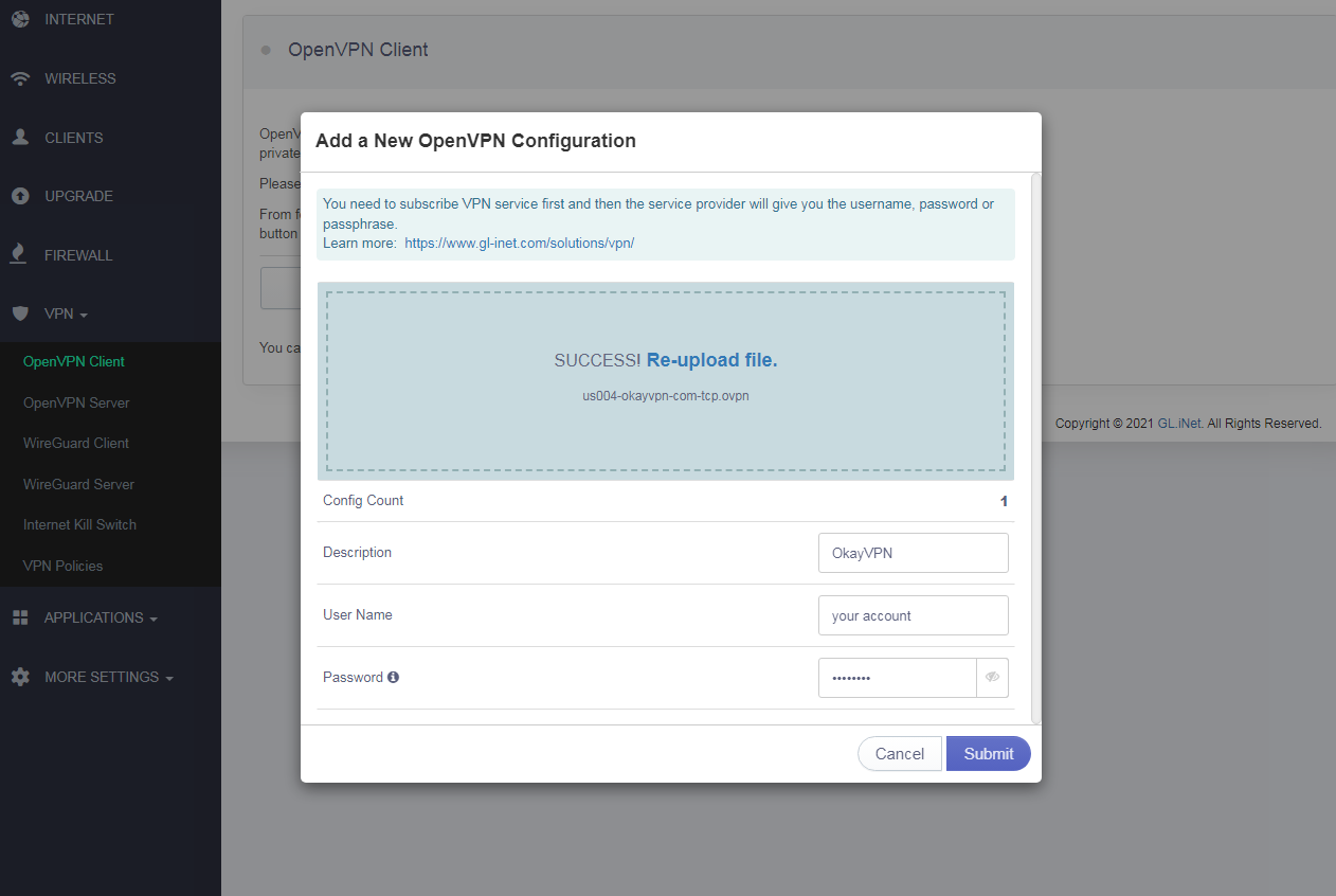 How to Set Up OpenVPN on GL.iNet Router get residential ip address