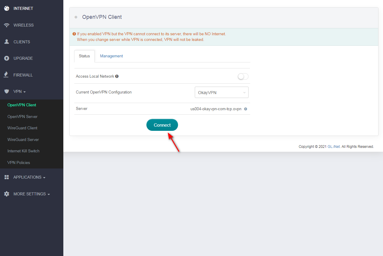 How to Set Up OpenVPN on GL.iNet Router get residential ip address