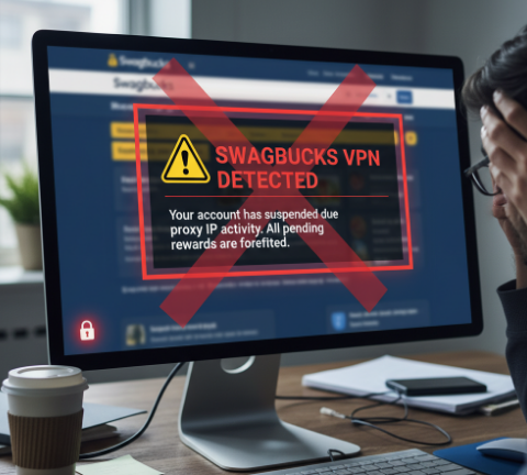 How to bypass Swagbucks VPN Bans with real residential vpn proxy