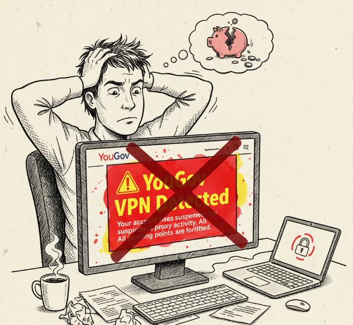 How to bypass YouGov VPN Bans with real residential vpn proxy