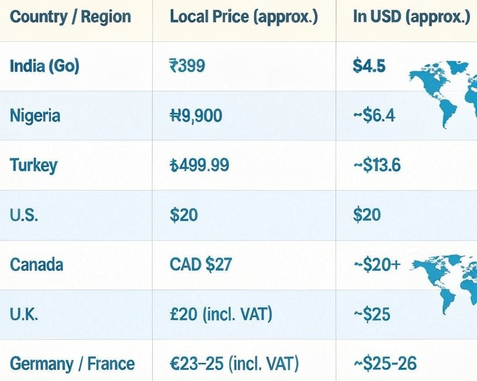 Why Is ChatGPT Go Priced Differently In Certain Countries? 