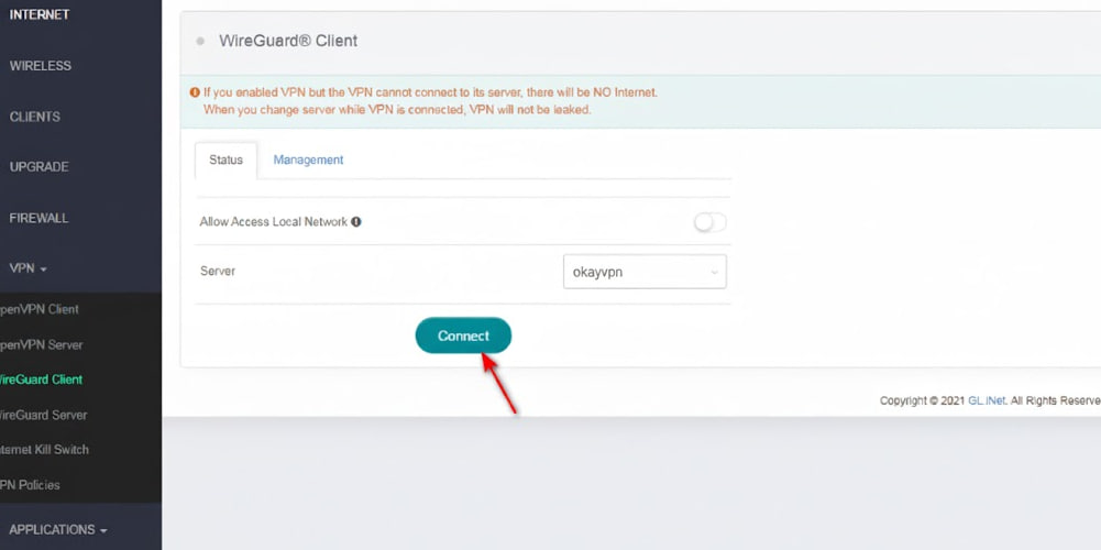 How to Set Up residential vpn wireguard on GL.iNet Router