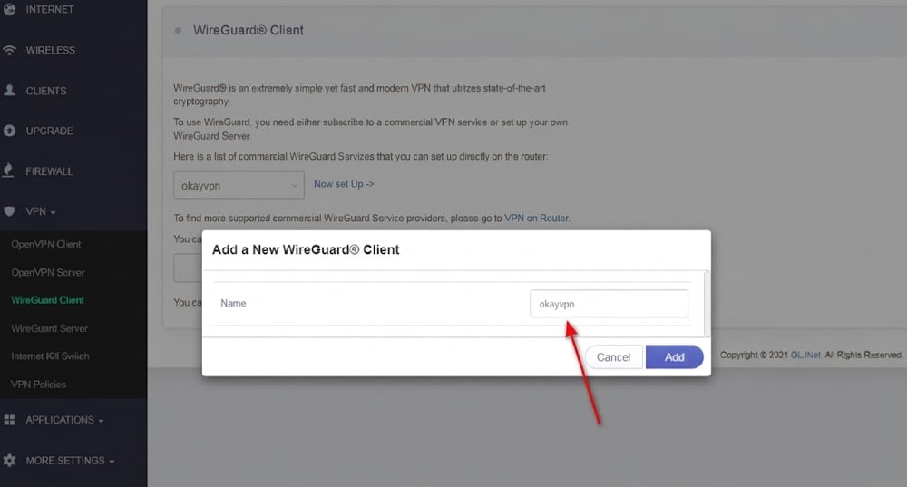How to Set Up residential vpn wireguard on GL.iNet Router